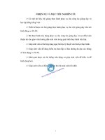 Nghiên cứu quy trình kiểm tra, bảo dưỡng động cơ ô tô và ứng dụng với động cơ ô tô toyota 3s FE 