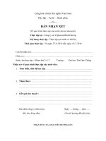 BÁO CÁO VỀ THỰC TÂP GỐM SỨ