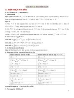 trác nghiệm nguyen ham có đáp án