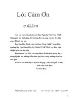 Đề tài Phần mêm quản lý thư viện  Võ Tấn Duy