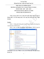 Các sự cố thường gặp khi soạn thảo văn bản office 2010