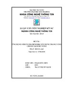 Luận văn Ứng dụng Struts FrameWork xây dựng trang vàng cho du lịch Đà Nẵng