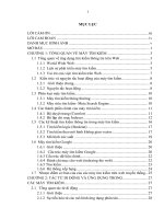 Nghiên cứu tác tử di động và ứng dụng trong máy tìm kiếm trên web 