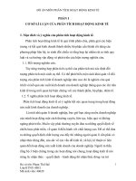 Đồ án môn Phân tích hoạt động kinh tế