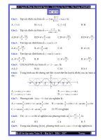 5 de va dap an on tap HK1  trac nghiem 100 
