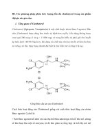 Các phương pháp phân tích  lượng tồn dư clenbuterol trong sản phẩm thịt gia súc gia cầm
