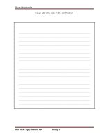 đồ án chuyên môn PHÂN TÍCH KẾT CẤU VÀ TÍNH TOÁN HỆ THỐNG PHANH SỬ DỤNG TRÊN XE ISUZU FVM34T