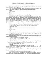 CHƯƠNG TRÌNH lễ kêt nạp ĐẢNG VIÊN mới