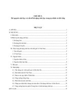 Tài nguyên sinh học và vấn đề đa dạng sinh học trong tự nhiên và đời sống