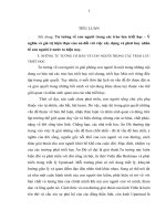 TIỂU LUẬN TRIẾT học   tư TƯỞNG về CON NGƯỜI TRONG các TRÀO lưu TRIẾT học   ý NGHĨA và GIÁ TRỊ HIỆN THỰC của nó đối với VIỆC xây DỰNG và PHÁT HUY NHÂN tố CON NGƯỜI ở VIỆT NAM HIỆN NAY