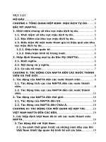 hiệp định thương mại tự do bắc mỹ (nafta) 