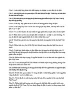 bài tập địa lý du lịch