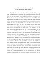 TIỂU LUẬN TRIẾT học   sự CHUYỂN hóa của các mặt đối lập TRONG PHÉP BIỆN CHỨNG DUY vật