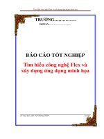 Tìm hiểu công nghệ Flex và xây dựng ứng dụng minh họa