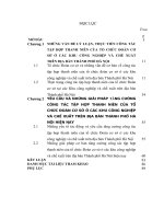 LUẬN văn THẠC sĩ   CÔNG tác tập hợp THANH NIÊN của tổ CHỨC đoàn cơ sở ở các KHU CÔNG NGHIỆP và KHU CHẾ XUẤT TRÊN địa bàn THÀNH PHỐ hà nội HIỆN NAY