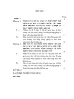 LUẬN văn THẠC sĩ   THẾ GIỚI QUAN DUY vật BIỆN CHỨNG của SINH VIÊN TRƯỜNG CAO ĐẲNG NÔNG NGHIỆP và NÔNG THÔN bắc bộ HIỆN NAY