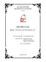 Tìm hiểu về mô hình Markov ẩn