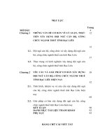 LUẬN văn THẠC sĩ   xây DỰNG đội NGŨ cán bộ CÔNG CHỨC NGÀNH THUẾ TỈNH bạc LIÊU HIỆN NAY