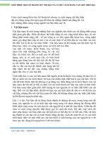 GIỚI THIỆU MỘT SỐ THÀNH TỰU NỔI BẬT CỦA CUỘC CÁCH MẠNG VẬT LIỆU HIỆN ĐẠI