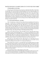 CÁC NGUYÊN NHÂN và CÁCH KHẮC PHỤC HIỆN TƯỢNG bùn nổi TRONG bể và các PHƯƠNG PHÁP KEO tụ tạo BÔNG TRONG nước THẢI CN