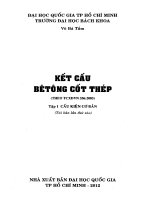 Giáo trình kết cấu bê tông cốt thép 