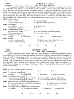 KIEM TRA 15 PHUT LAN 3 KHOI 10 