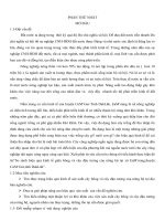 So sánh hiệu quả kinh tế giữa bông và cây đậu tương của nông hộ tại xã EaM’nang,huyện CưM’Gar,tỉnh DakLăk