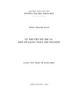 Lý thuyết đồ thị và một số dạng toán thi olympic