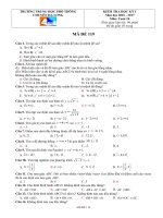 De thi ki 1 toan 10 chuyen ha long 