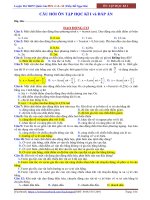 trắc nghiệm ôn thi kì 1 môn lý 12