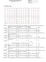 de 1 toan 11 to hop xac suat