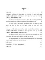 LUẬN văn THẠC sĩ xây DỰNG ĐẢNG   bồi DƯỠNG KIỄN THỨC PHÁP LUẬT của cán bộ NGÀNH THANH TRA TỈNH bạc LIÊU HIỆN NAY