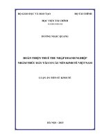 Hoàn thiện thuế thu nhập doanh nghiệp nhằm thúc đẩy tái cơ cấu nền kinh tế Việt Nam.PDF