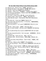 50 câu đàm thoại tiếng Trung thông dụng nhất