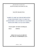 Nghiên cứu hiệu quả phanh trên đường có hệ số bám khác nhau của đoàn xe sơ mi rơ moóc làm cơ sở đề xuất giải pháp nhằm giảm thiểu tai nạn giao thông (TT) 
