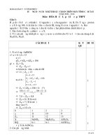 ĐỀ THI + đáp AN THI CẤP TỈNH GIẢI TOÁN BẰNG máy TÍNH CASIO môn hóa cấp THPT