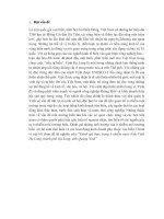 Đánh giá thực trạng ô nhiễm nước biển Vịnh Hạ Long, thành phố Hạ Long, tỉnh Quảng Ninh