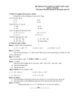 De thi KSCL giua hoc ki I toan 6 hay