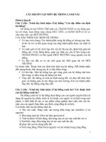 Câu hỏi ôn tập câu hỏi ôn tập môn hệ thống canh tác 