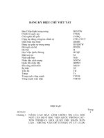 LUẬN án TIẾN sĩ   NÂNG CAO bản LĨNH CHÍNH TRỊ của đội NGŨ cán bộ học VIỆN QUỐC PHÒNG CAY xỏn PHÔN VI hẳn   QUÂN đội NHÂN dân lào