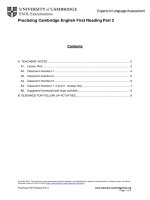 Practicing FCE reading part 2