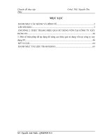 CD nâng cao hiệu quả sử dụng vốn tại công ty TNHH MTV xây dựng 99