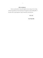 Đổi mới Quản lý Nhà nước đối với phát triển kinh tế tư nhân trong lĩnh vực Thương mại trên địa bàn tỉnh Phú Thọ