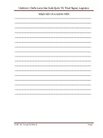 UNILEVER HOÀN CHỈNH CHIEN LUOC SAN XUAT, THUE NGOAI, LOGISTIC, CHUOI CUNG UNG TOAN CAU VA VIETNAM