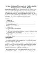 Tiểu luận sử dụng đất không đúng mục đích   nghiên cứu tình huống xảy ra tại gia lâm, hà nội 