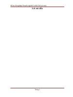 Đồ án tốt nghiệp thiết kế máy phay CNC