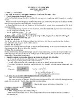 ôn tập vật lý 11 học kì 1 lý thuyết bài tập