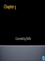 The world of the Counselor An introduction to the counseling profession 5e chapter 5