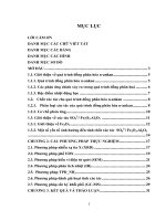 Tổng hợp và tính chất xúc tác của Fe2O3 được biến tính bằng Al2O3 và anion hóa trong phản ứng đồng phân hóa n ankan (luận án thạc sĩ)