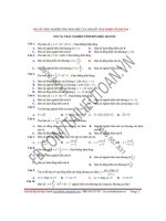 199 cau trac nghiem tinh don dieu ham so 